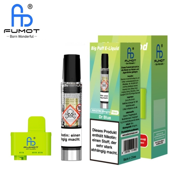 Fumot RandM Tornado Big Puff - Dr Blue - Pods 20mg